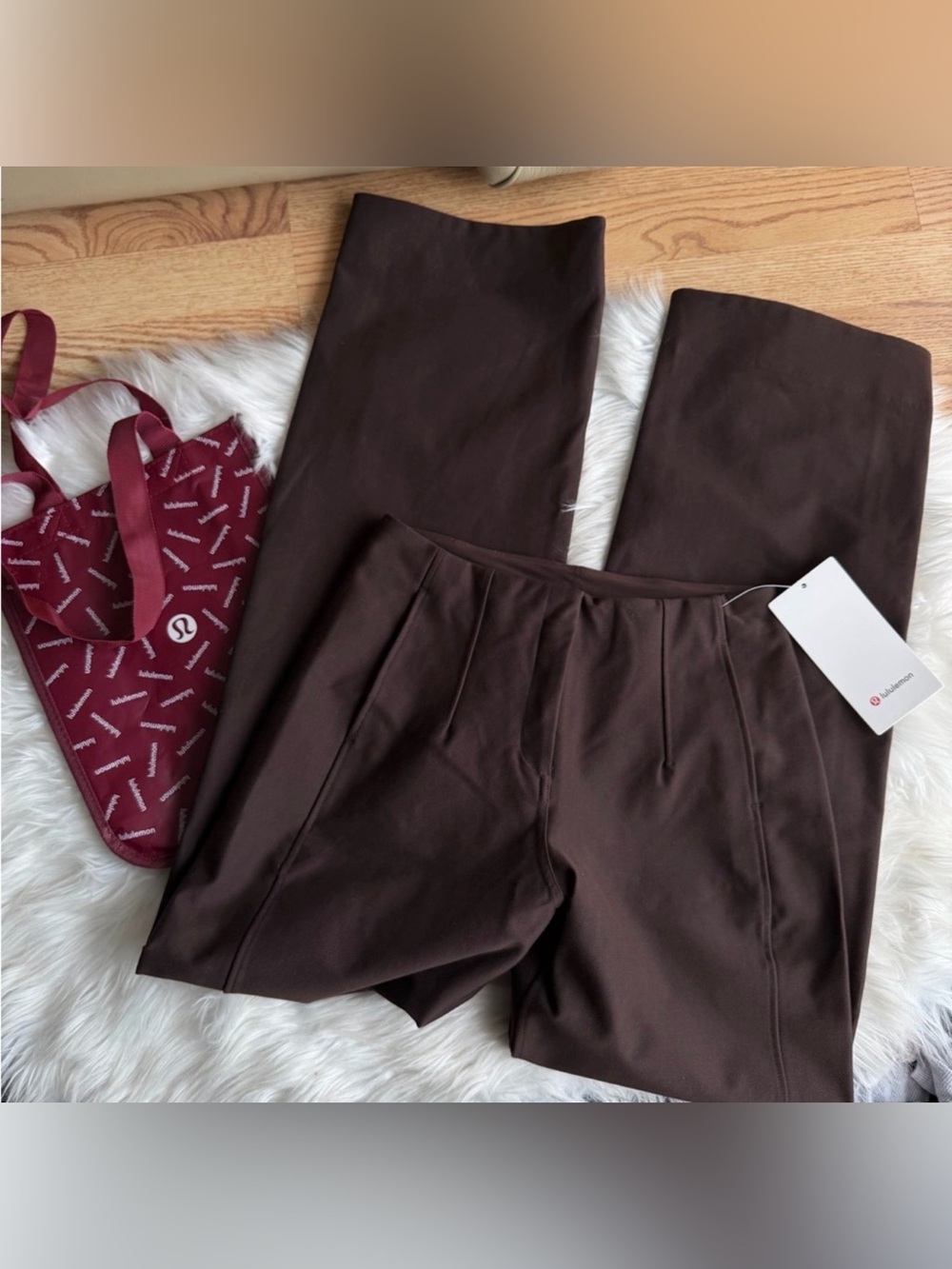 lululemon athletica Wide-Leg Pants — Dark Brown - Picture 2 of 5